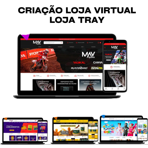 Criação de site na Tray