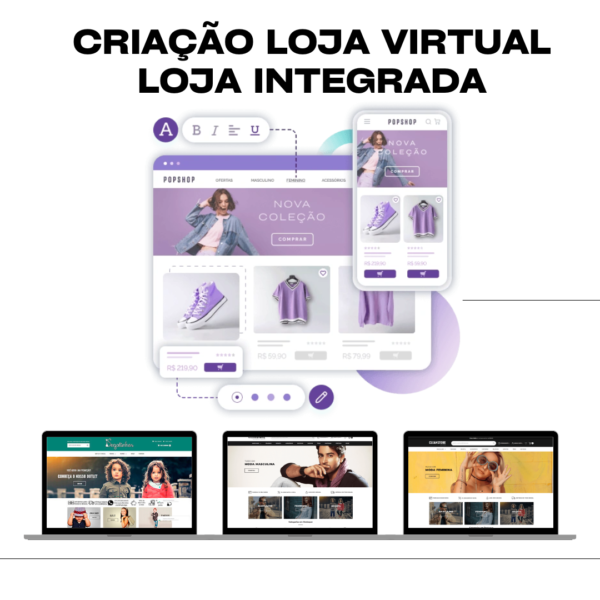 Criação de site na Loja Integrada