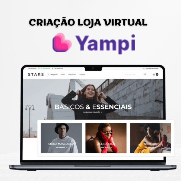 Criação de Loja Virtual na Yampi