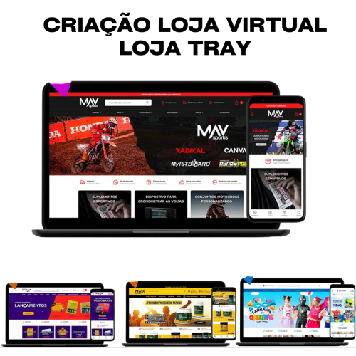 Criação de site na Tray R$ 599,00