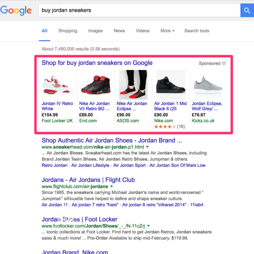 Configuração de Loja Virtual no Google Shopping