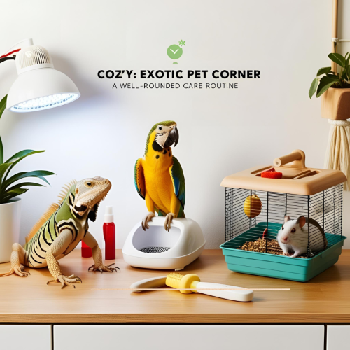 Daily Care Guide for Exotic Pets: Essential Products and Practical Tips